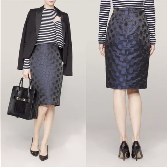 J. Crew Dresses & Skirts - J. Crew Woman’s No. 2 Pencil Skirt in Dot Brocade